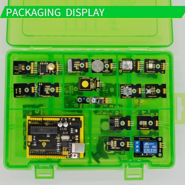 Kit de capteurs 37 en 1 pour Arduino Mega 2560 R3