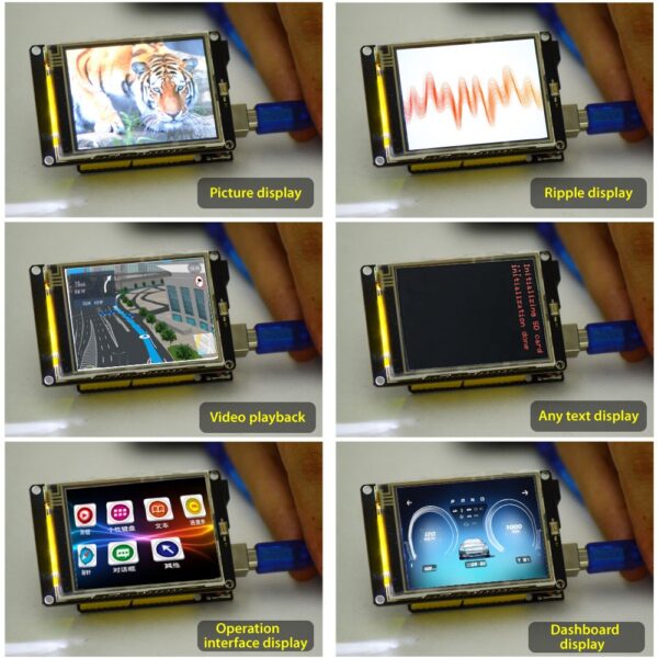 Shield LCD TFT 2.8 pouces 240 x 320 pour Arduino UNO R3