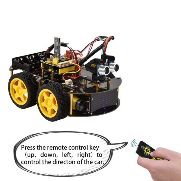 Robot voiture 4WD Multi BT V2 - Kit pour Arduino