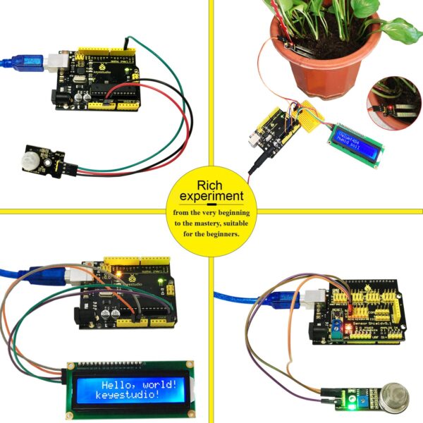 Starter kit Arduino R3 Monitoring PM2.5