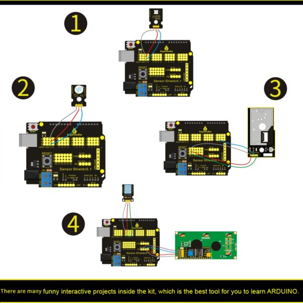 Starter kit Arduino R3 Monitoring PM2.5