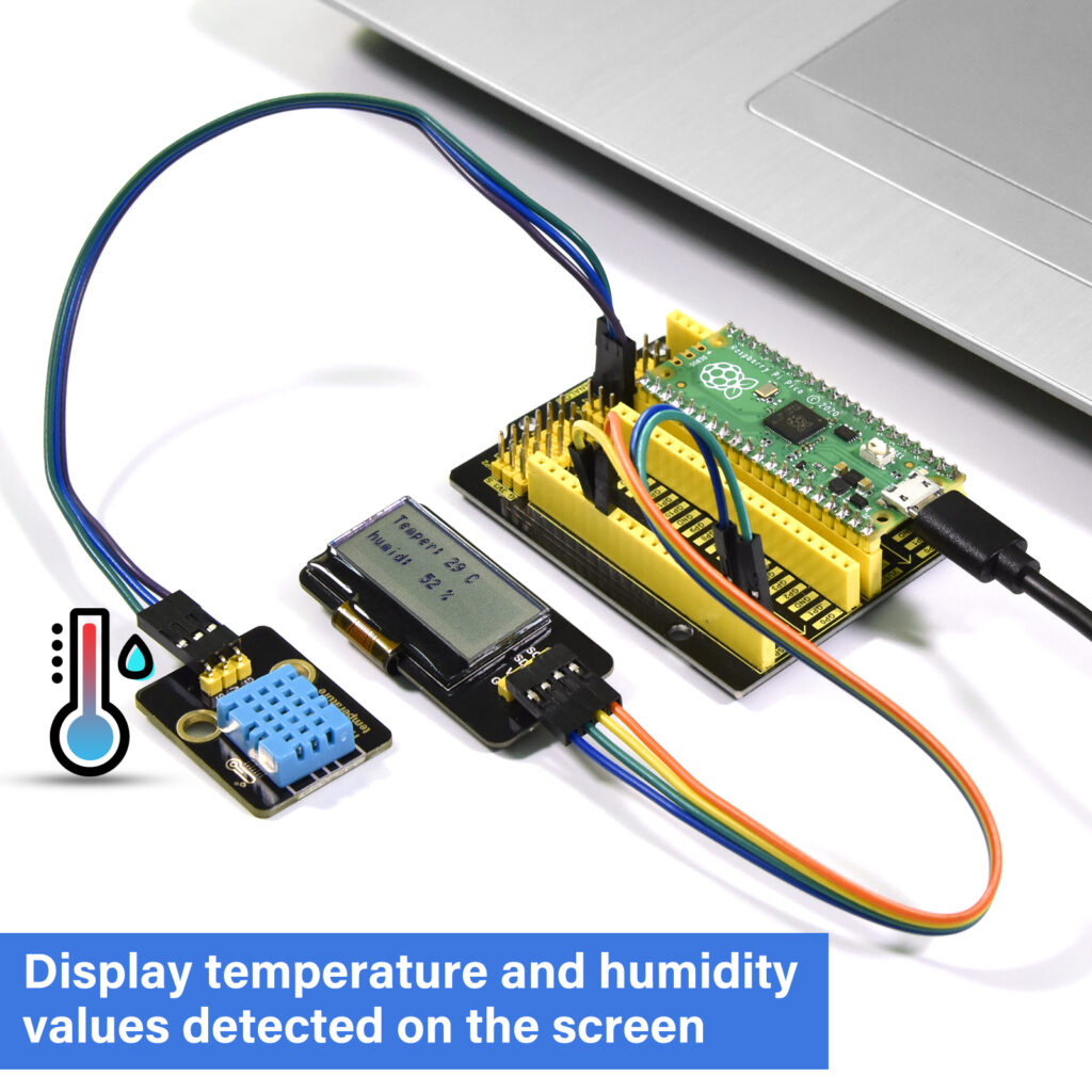 Kit éducatif complet Raspberry Pi Pico | Robotisâmes