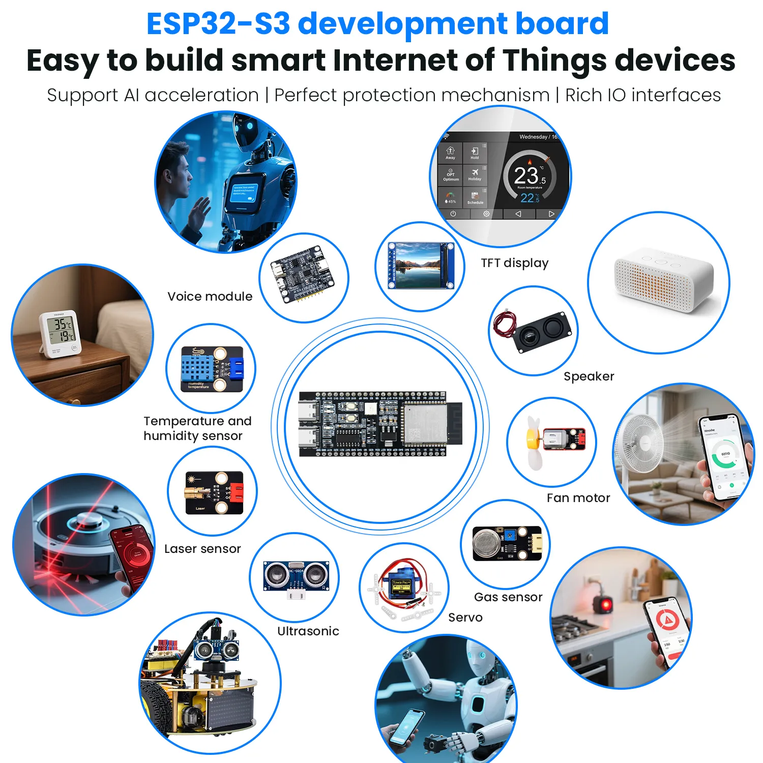 Kit ESP32-S3 Chatbot IA – Image 2