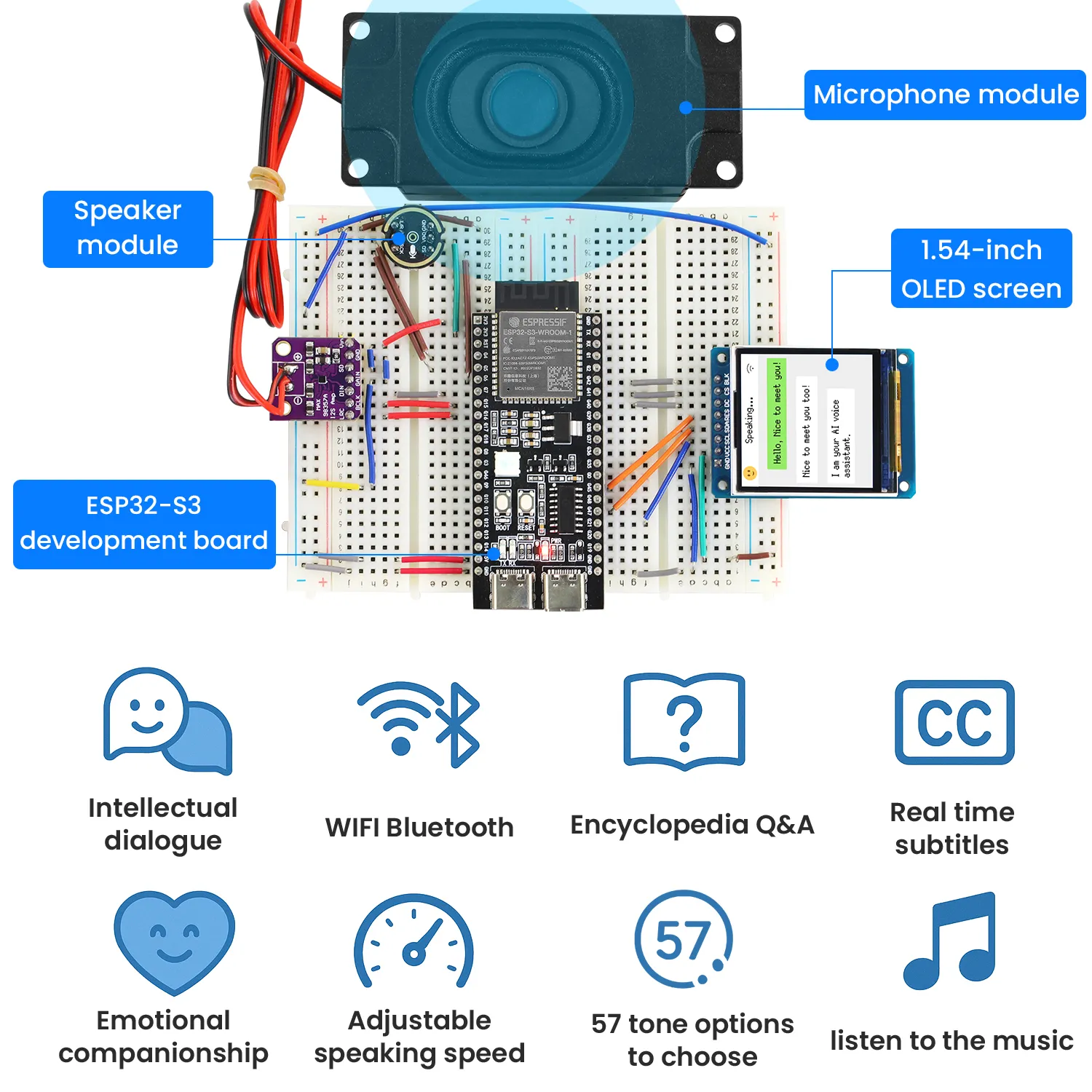 Kit ESP32-S3 Chatbot IA – Image 5